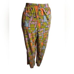 Nickelodeon Reptar Pajama Pants - Green, Orange, Purple